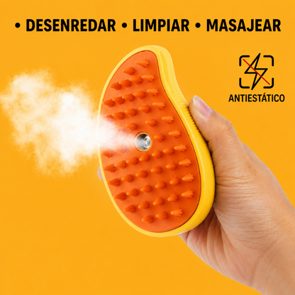 Cepillo de vapor para mascotas